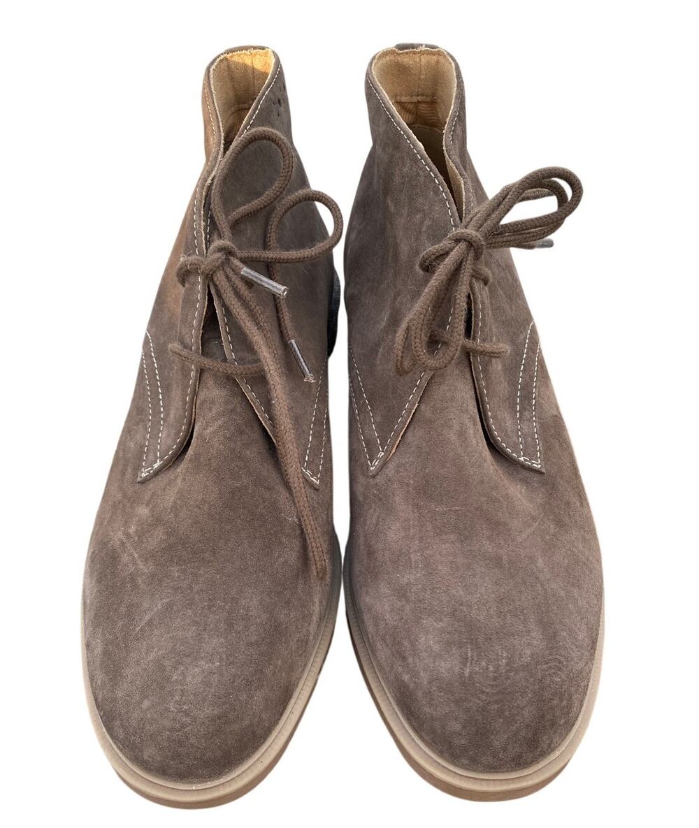 Women's Hush Puppies Brown Suede Booties Comfort Shoes - Size 7